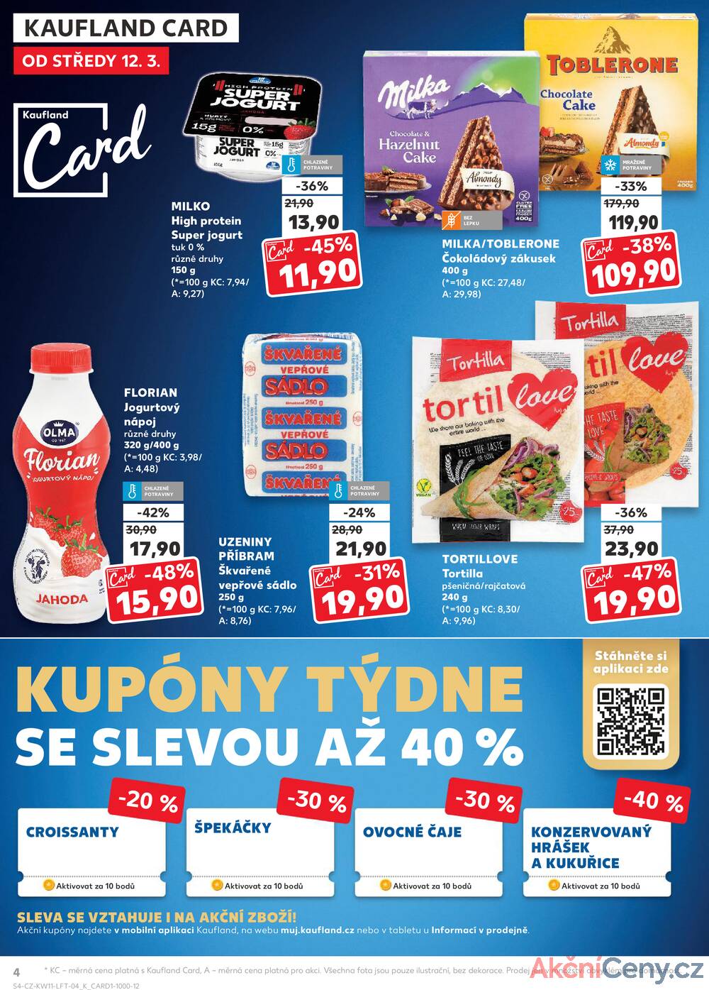 Leták Kaufland - Kaufland 12.3. - 18.3. - Kaufland - Náchod - strana 4