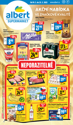 Leták Albert Supermarket Jihomoravský od 19.3. do 25.3.2025