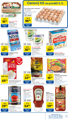 Tesco supermarkety od 30.4. do 6.5.2025