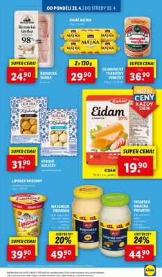 Lidl od 28.4. do 4.5.2025