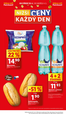 Lidl Čtvrtek od 1.5. do 4.5.2025
