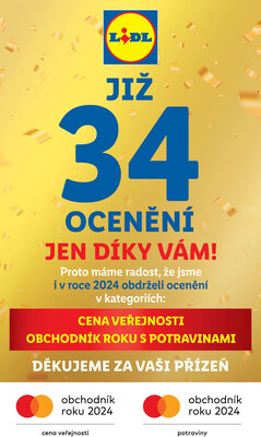 Lidl Čtvrtek od 1.5. do 4.5.2025