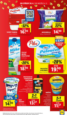 Lidl Čtvrtek od 1.5. do 4.5.2025