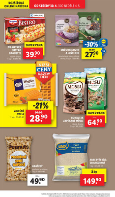 Lidl Čtvrtek od 1.5. do 4.5.2025