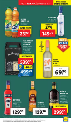 Lidl Čtvrtek od 1.5. do 4.5.2025
