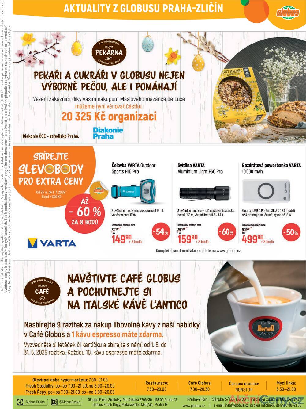 Leták Globus - Akční leták Globus 30.4. - 6.5.2025 - Globus Praha - Zličín - strana 35