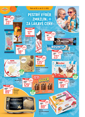 Akční leták Globus 30.4. - 6.5.2025 - Globus Praha - Zličín