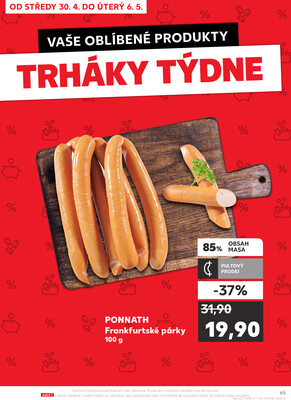Kaufland 30.4. - 6.5. - Kaufland - Hradec Králové