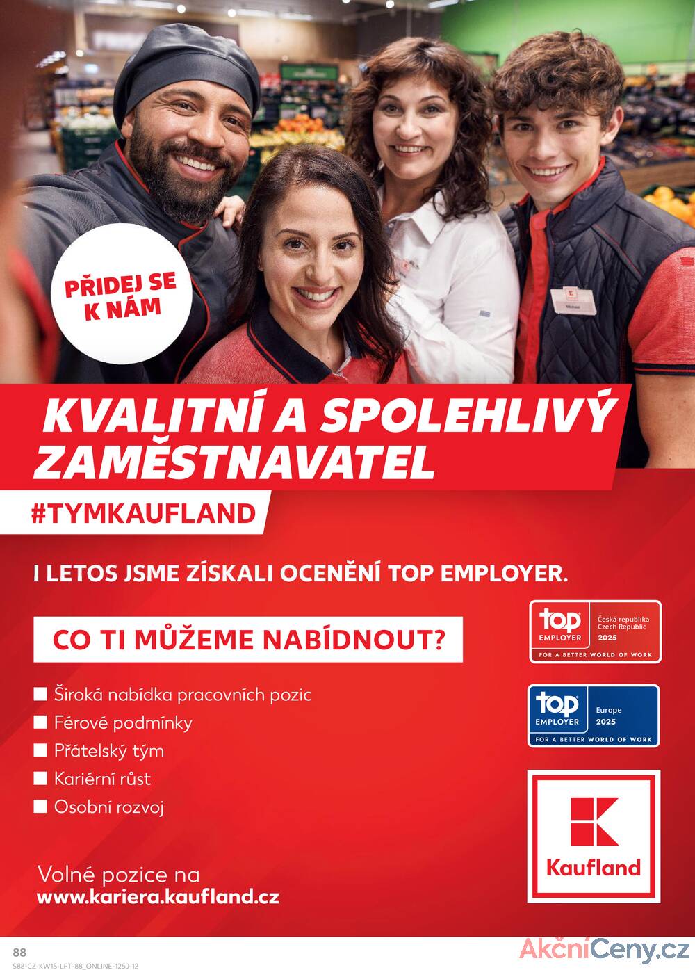 Leták Kaufland - Kaufland 30.4. - 6.5. - Kaufland - Třinec - Lyžbice - strana 88