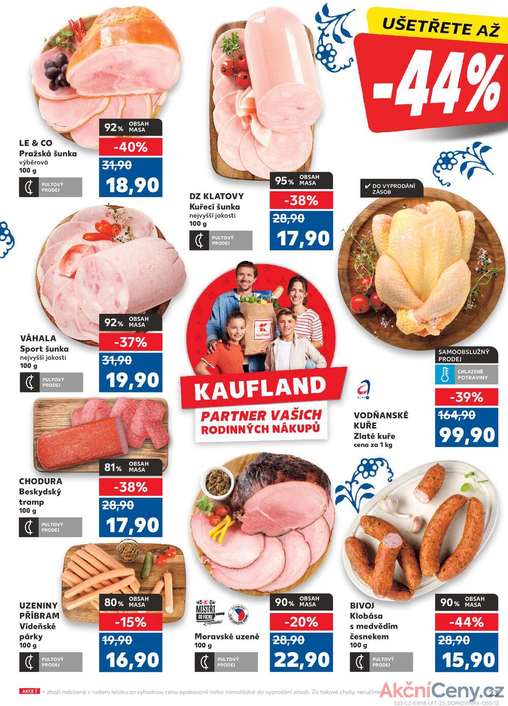 Leták Kaufland - Kaufland 30.4. - 6.5. - Kaufland - Prostějov (Olomoucká) - strana 23
