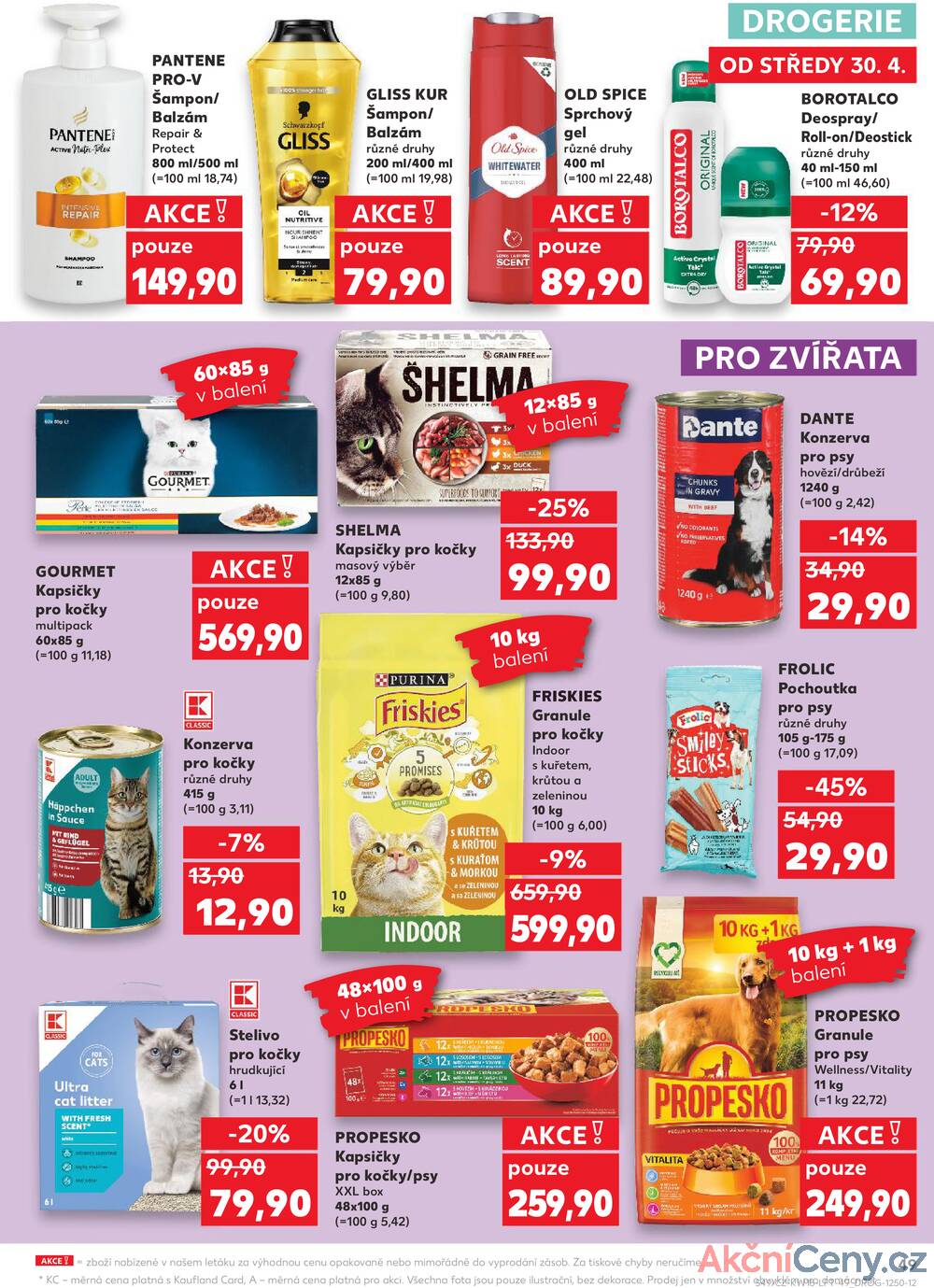 Leták Kaufland - Kaufland 30.4. - 6.5. - Kaufland - Prostějov (Olomoucká) - strana 49