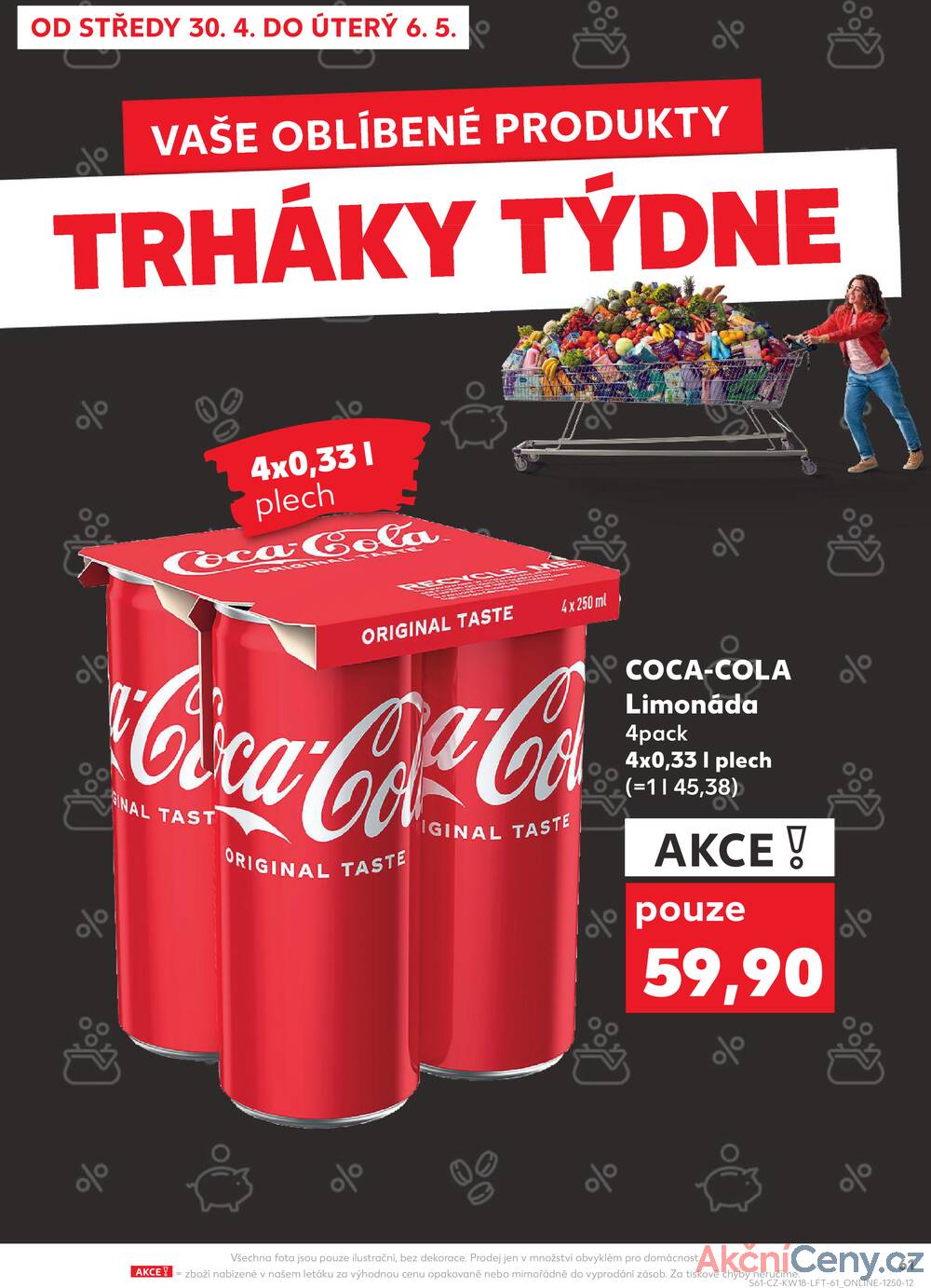 Leták Kaufland - Kaufland 30.4. - 6.5. - Kaufland - Prostějov (Olomoucká) - strana 61