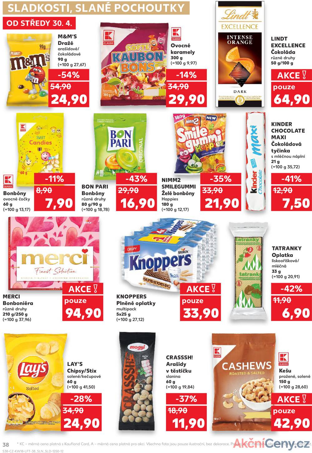Leták Kaufland - Kaufland 30.4. - 6.5. - Kaufland - Bruntál - strana 38