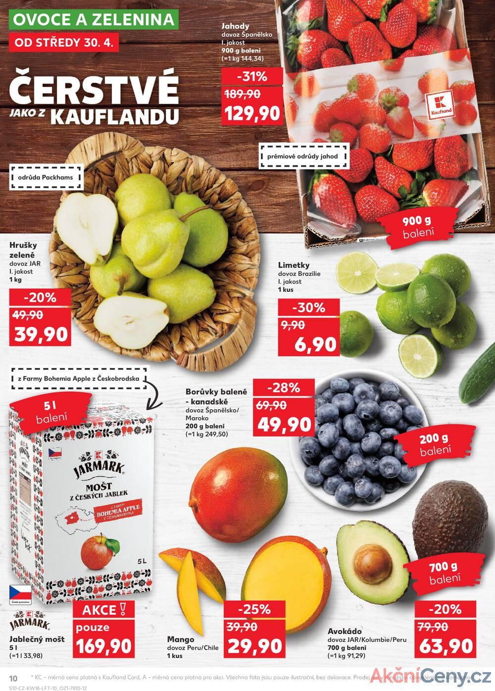 Leták Kaufland - Kaufland 30.4. - 6.5. - Kaufland Praha Čestlice - strana 10