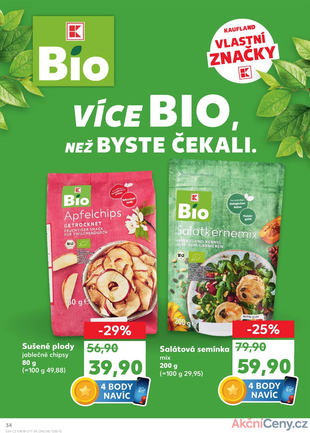 Leták Kaufland - Kaufland 30.4. - 6.5. - Kaufland Praha Čestlice - strana 34