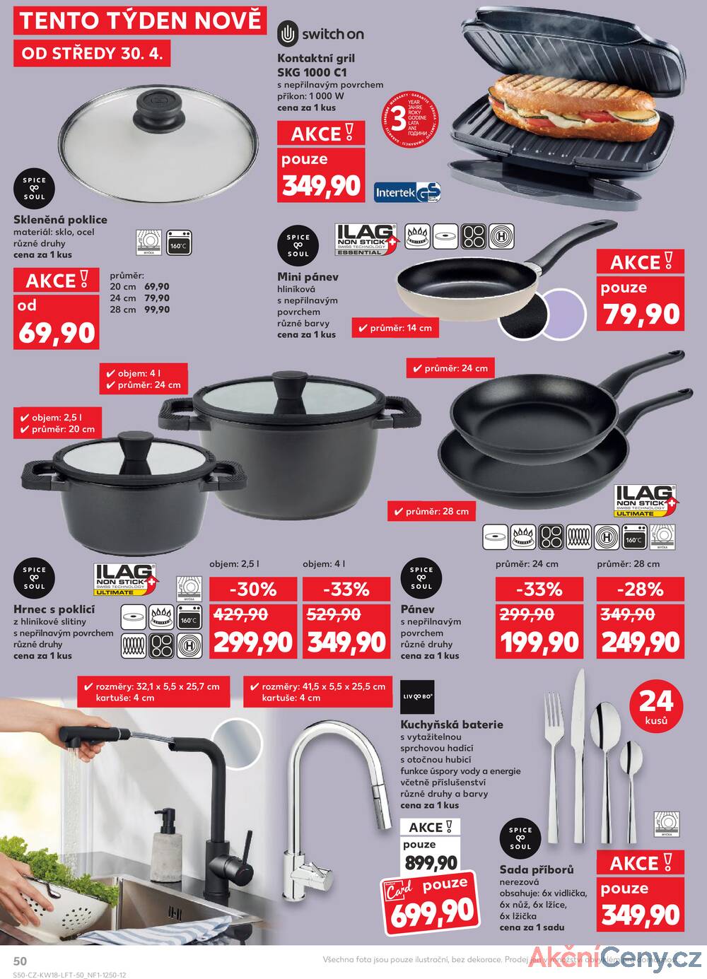 Leták Kaufland - Kaufland 30.4. - 6.5. - Kaufland Praha Čestlice - strana 50