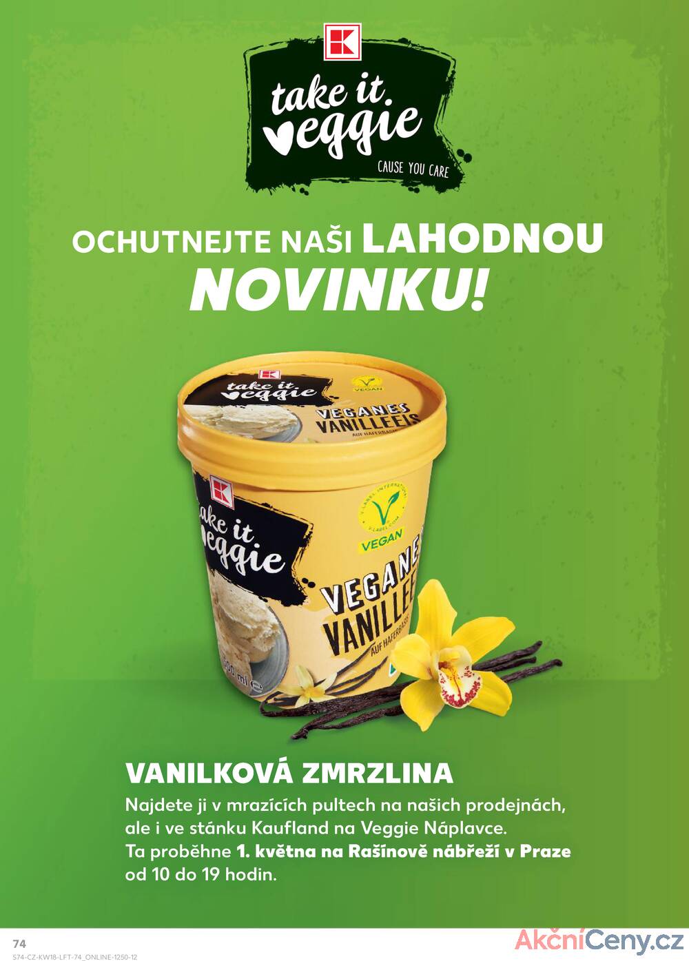 Leták Kaufland - Kaufland 30.4. - 6.5. - Kaufland - Praha 8 (Libeň) - strana 74