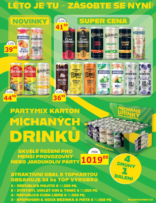 BENE Nápoje od 1.5. do 31.5.2025