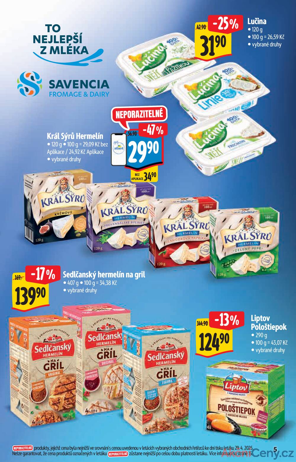 Leták Albert - Albert Hypermarket katalog Brand od 5.5. do 20.5.2025 - strana 5 Leták Albert - Albert Hypermarket katalog Brand od 5.5. do 20.5.2025 - strana 5