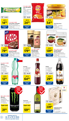 Tesco supermarkety od 7.5. do 13.5.2025