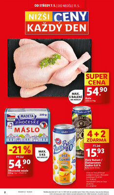 Lidl Středa od 7.5. do 11.5.2025