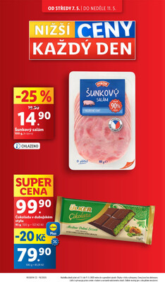 Lidl Středa od 7.5. do 11.5.2025