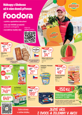 Akční leták Globus 7.5. - 13.5.2025 - Globus Ostrava