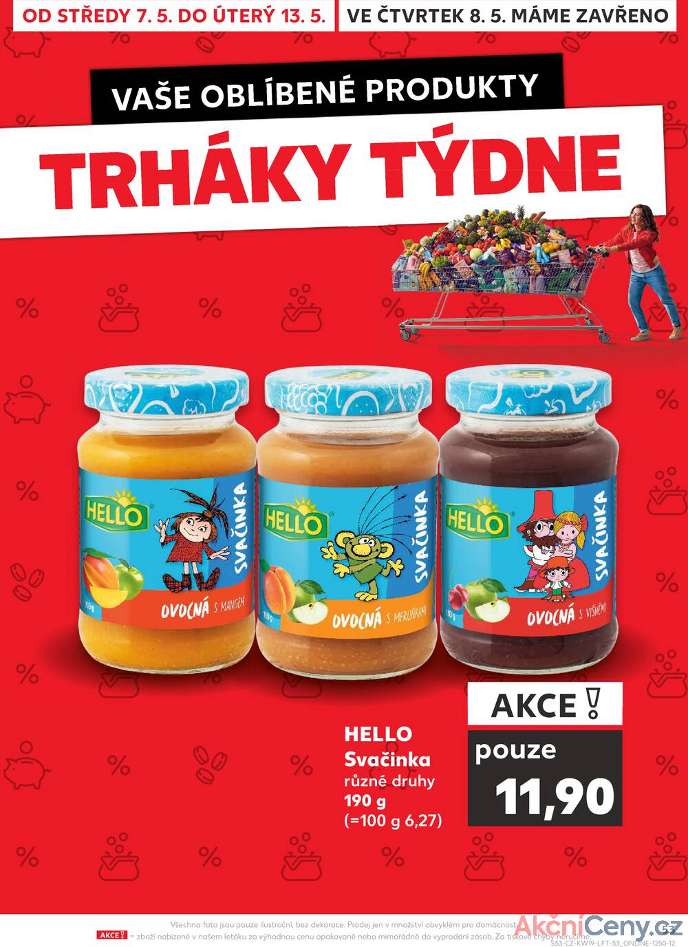 Leták Kaufland - Kaufland 7.5. - 13.5. - Kaufland - Zlín - Vršava - strana 53