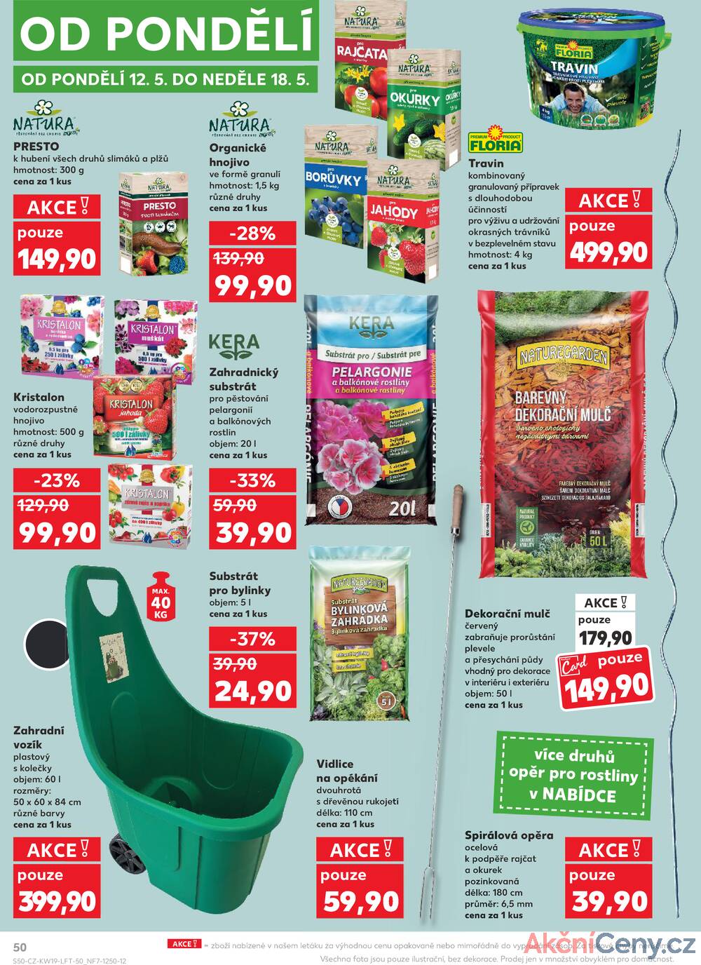Leták Kaufland - Kaufland 7.5. - 13.5. - Kaufland Turnov Sobotecká - strana 50