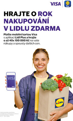 Lidl Čtvrtek od 15.5. do 18.5.2025