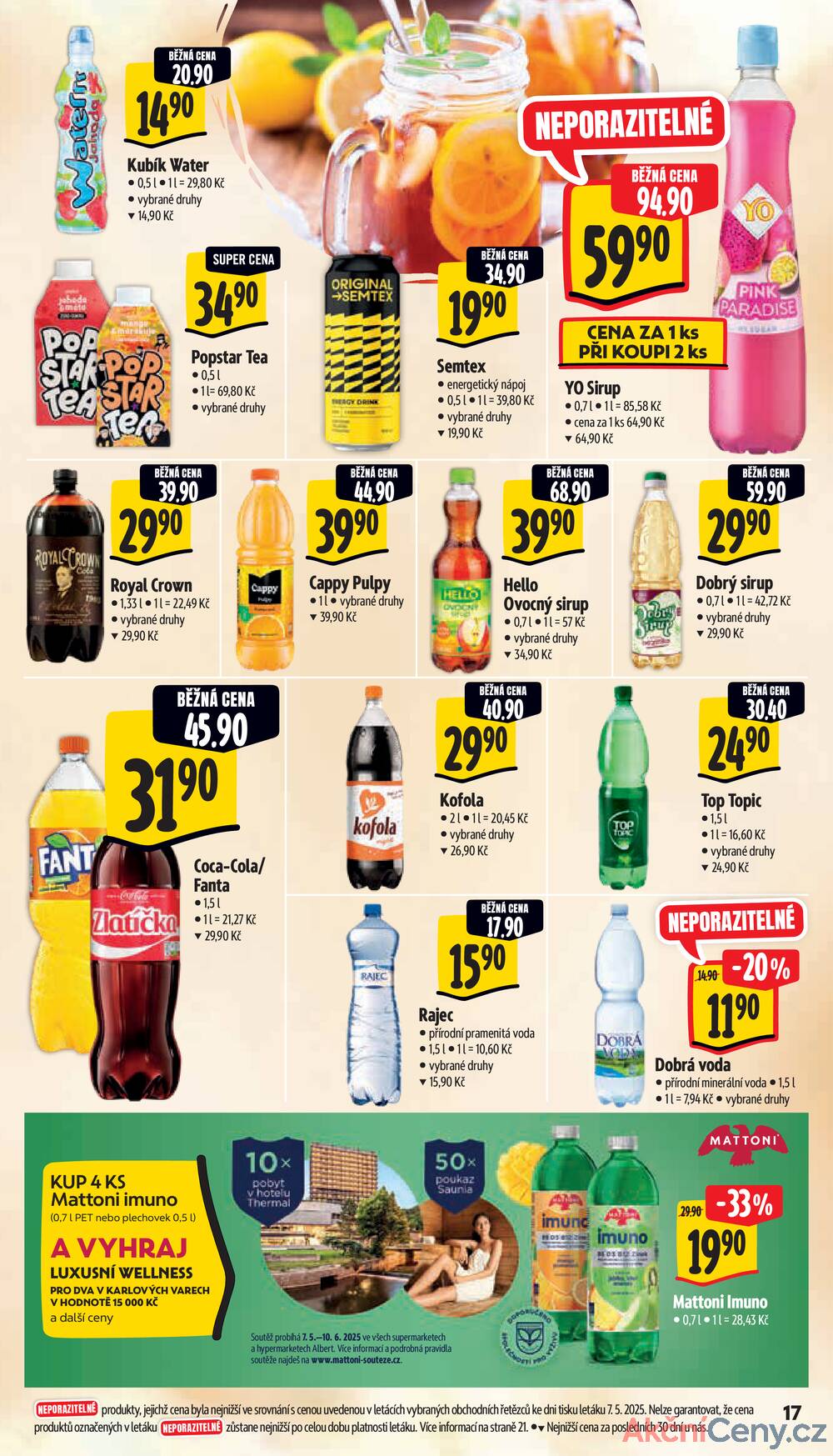 Leták Albert - Albert Supermarket od 14.5. do 20.5.2025 - strana 20 Leták Albert - Albert Supermarket od 14.5. do 20.5.2025 - strana 20