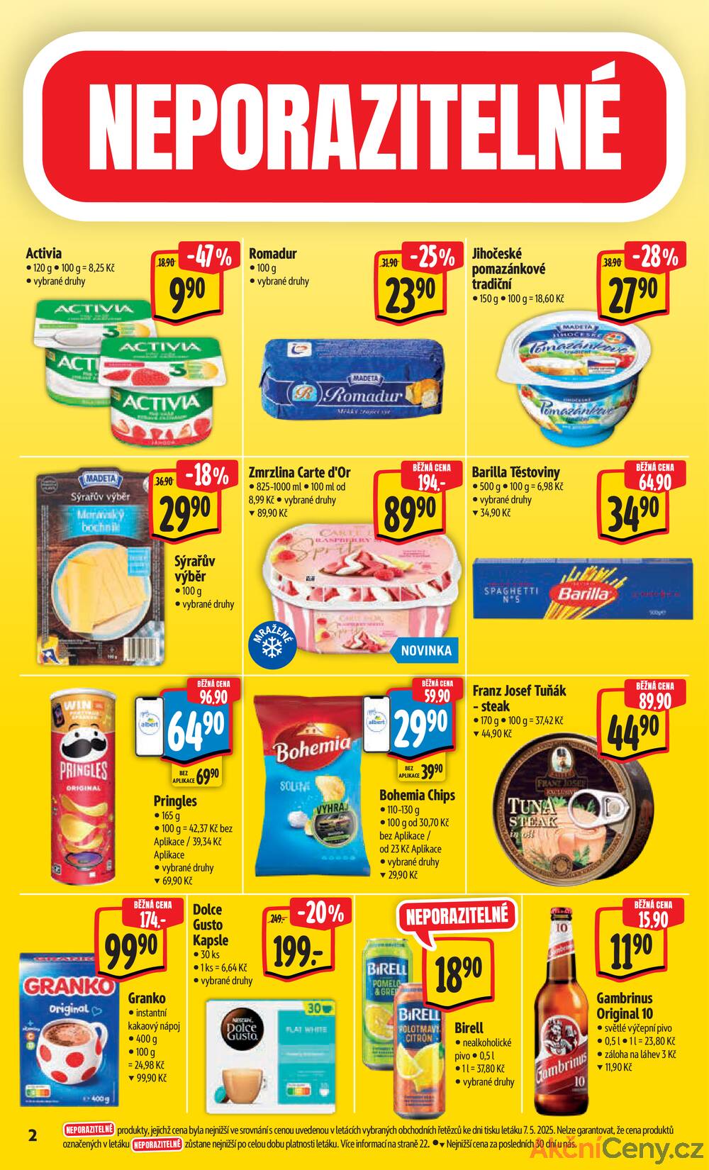 Leták Albert - Albert Hypermarket od 14.5. do 20.5.2025 - strana 2 Leták Albert - Albert Hypermarket od 14.5. do 20.5.2025 - strana 2