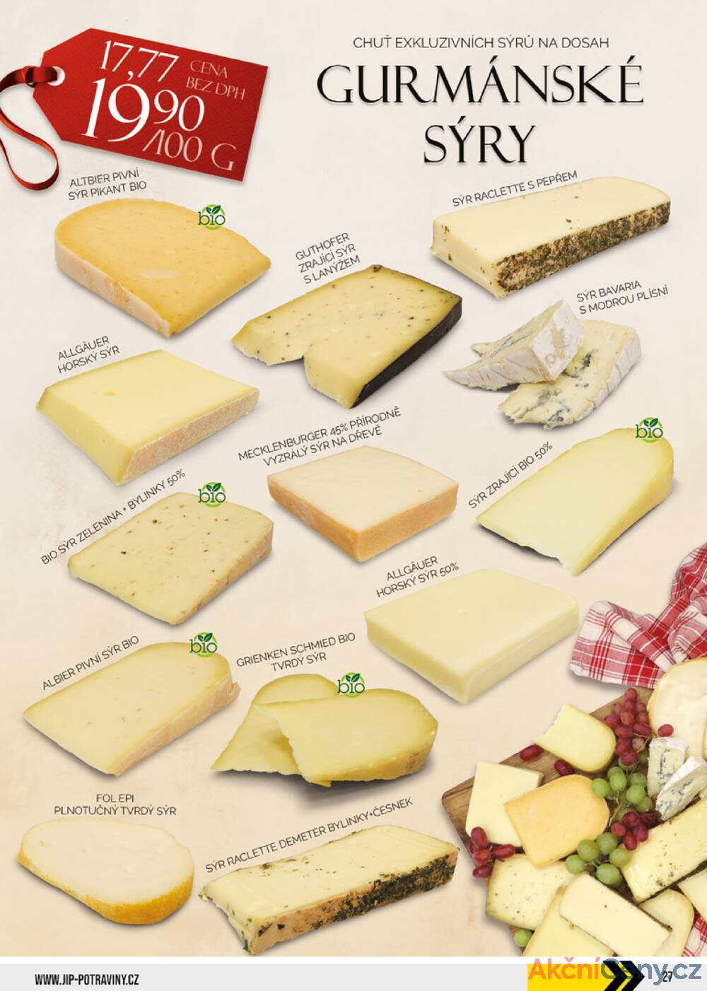 Leták JIP - JIP Cash & Carry České Budějovice, Most, Náchod, Polička, Sušice a Svoboda nad Úpou od 14.5. do 20.5.2025 - strana 27 Leták JIP - JIP Cash & Carry České Budějovice, Most, Náchod, Polička, Sušice a Svoboda nad Úpou od 14.5. do 20.5.2025 - strana 27