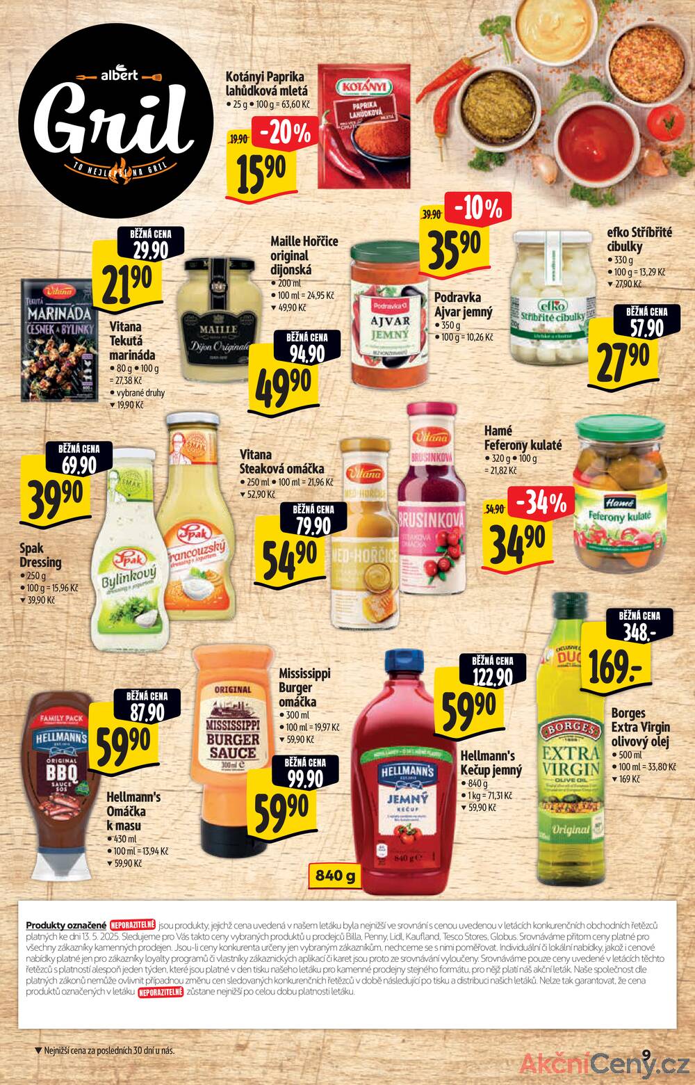Leták Albert - Albert Hypermarket katalog Léto od 21.5. do 3.6.2025 - strana 9 Leták Albert - Albert Hypermarket katalog Léto od 21.5. do 3.6.2025 - strana 9