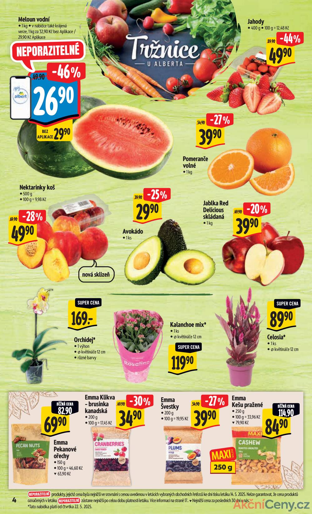 Leták Albert - Albert Hypermarket od 21.5. do 27.5.2025 - strana 4 Leták Albert - Albert Hypermarket od 21.5. do 27.5.2025 - strana 4