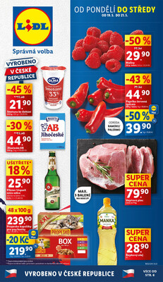 Letáky Lidl