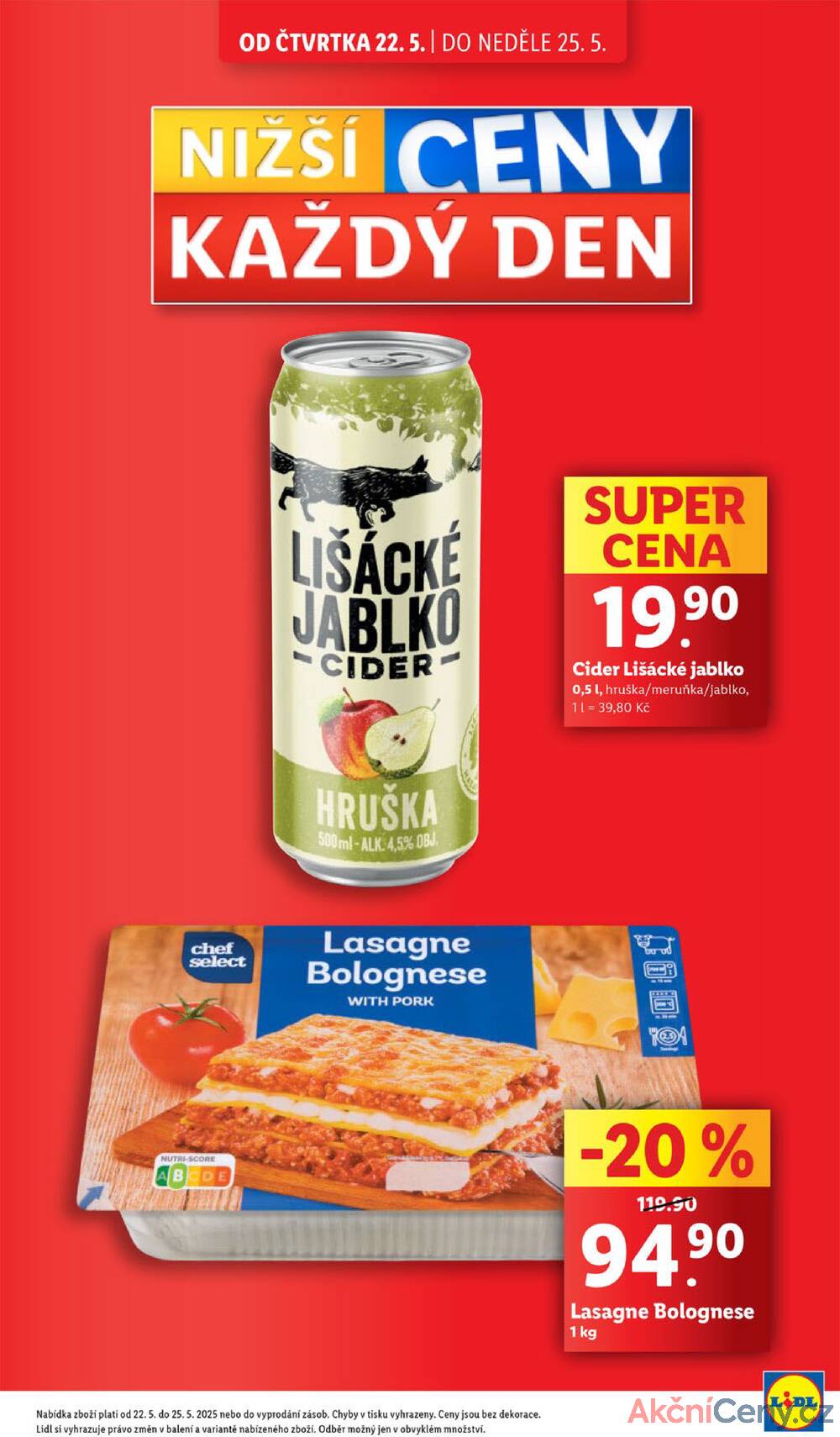 Leták Lidl - Lidl Čtvrtek od 22.5. do 25.5.2025 - strana 5 Leták Lidl - Lidl Čtvrtek od 22.5. do 25.5.2025 - strana 5