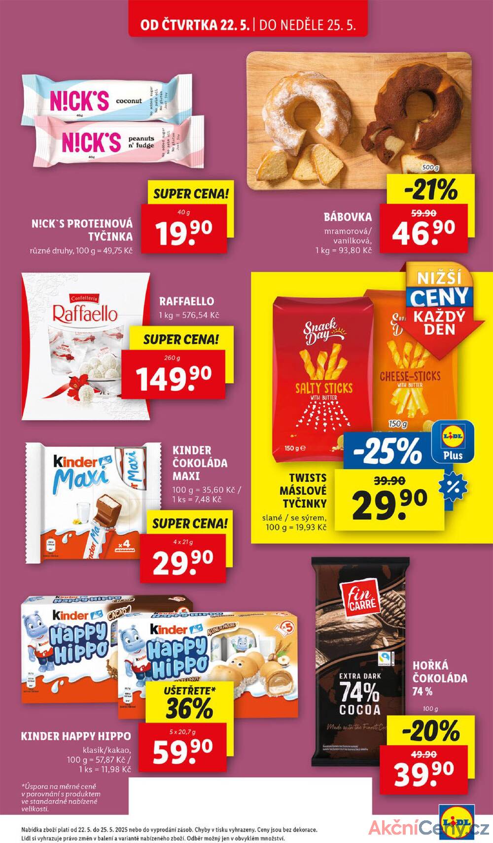 Leták Lidl - Lidl Čtvrtek od 22.5. do 25.5.2025 - strana 23 Leták Lidl - Lidl Čtvrtek od 22.5. do 25.5.2025 - strana 23