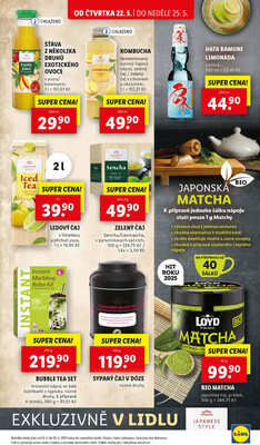 Lidl Čtvrtek od 22.5. do 25.5.2025