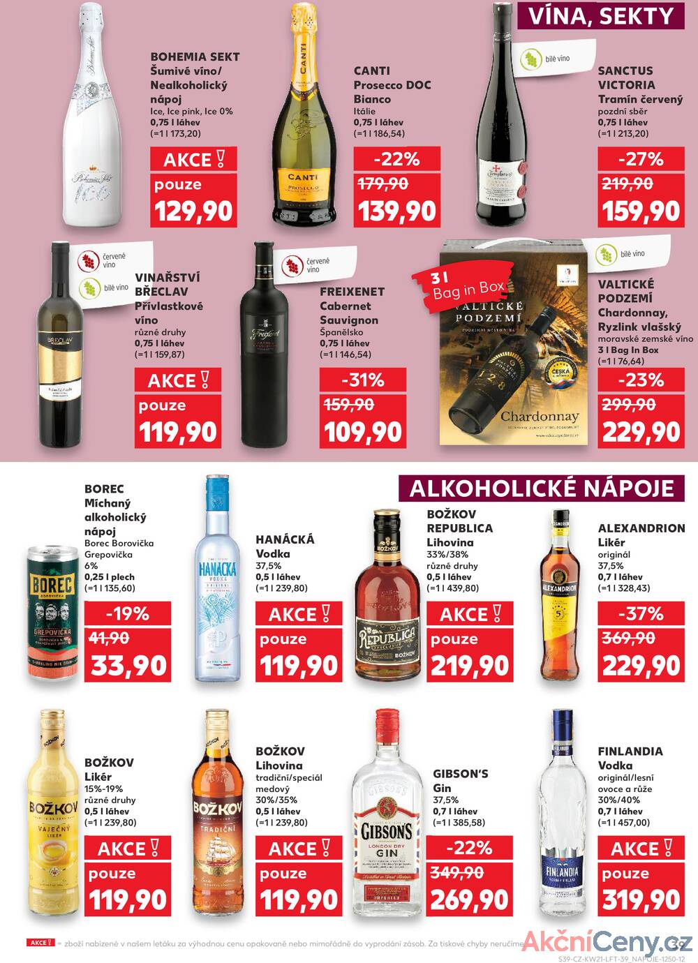 Leták Kaufland - Kaufland 21.5. - 27.5. - Kaufland - Louny - strana 39