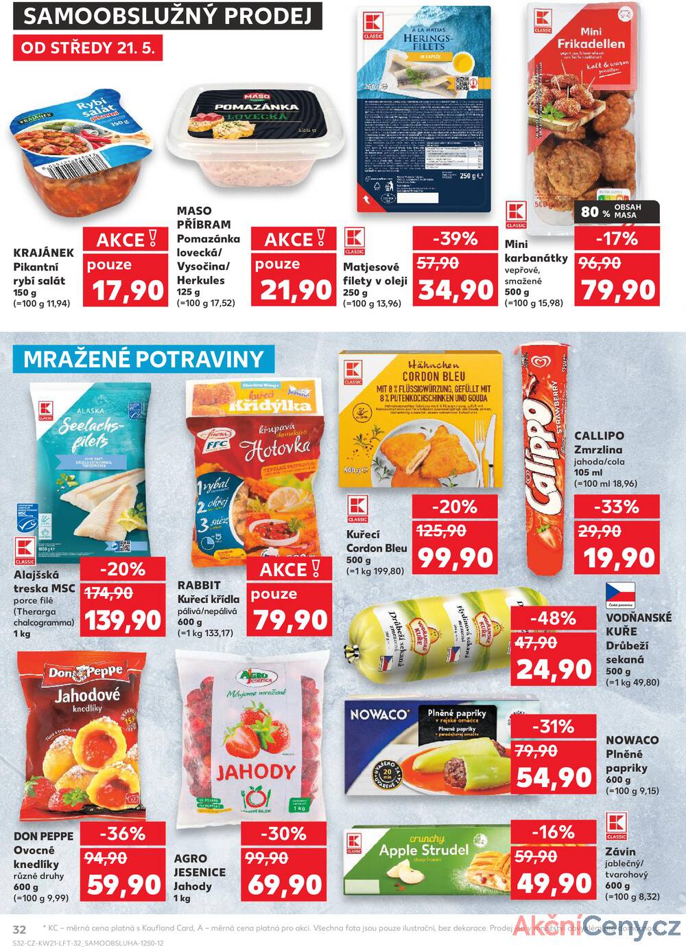 Leták Kaufland - Kaufland 21.5. - 27.5. - Kaufland - Beroun - strana 32