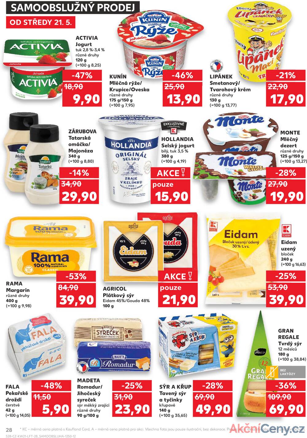 Leták Kaufland - Kaufland 21.5. - 27.5. - Kaufland - Teplice - strana 28