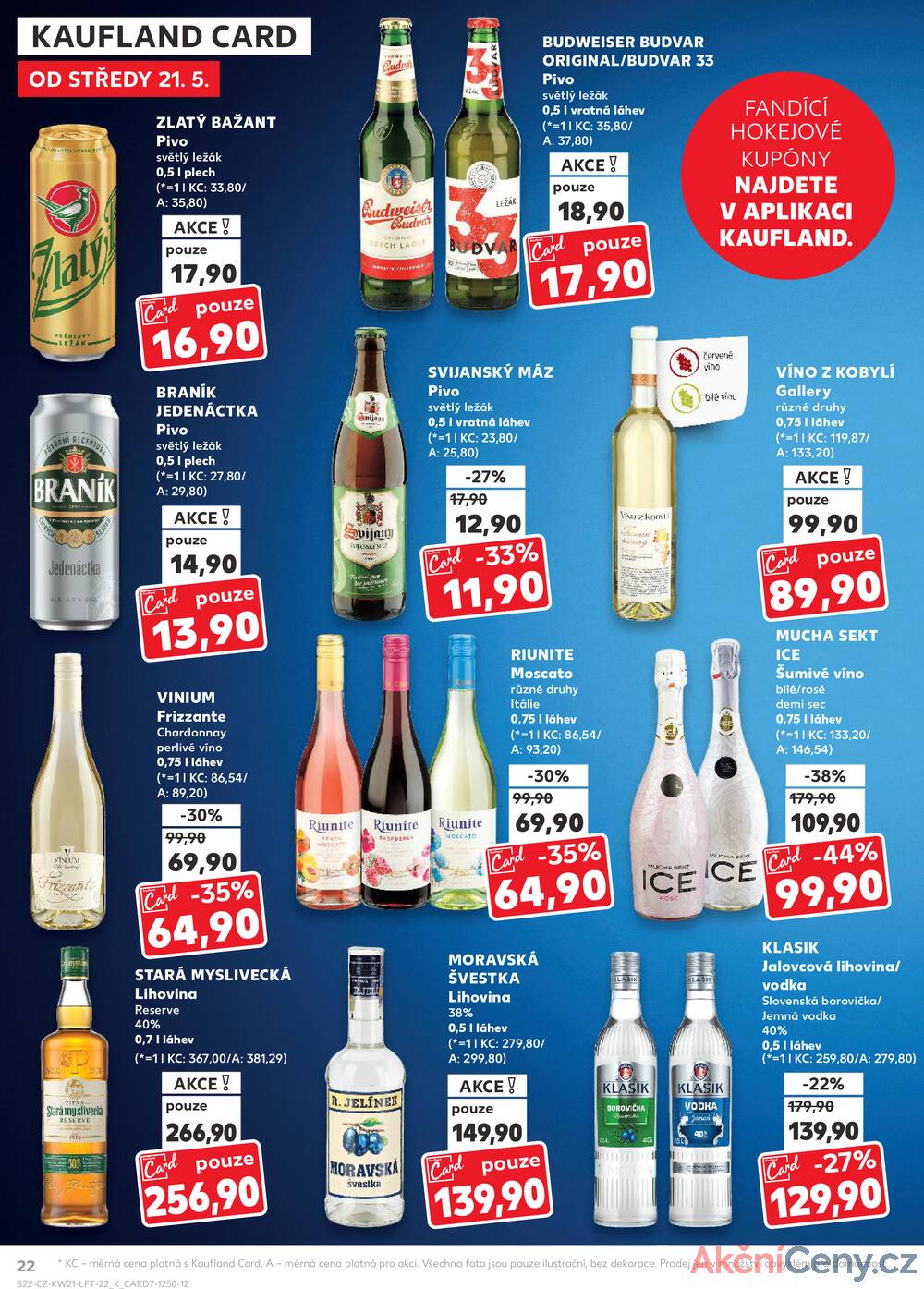 Leták Kaufland - Kaufland 21.5. - 27.5. - Kaufland - Příbram - strana 22