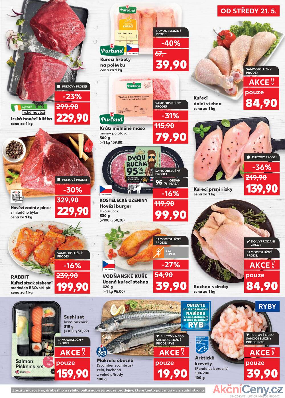 Leták Kaufland - Kaufland 21.5. - 27.5. - Kaufland - Třebíč Horka-Domky - strana 9
