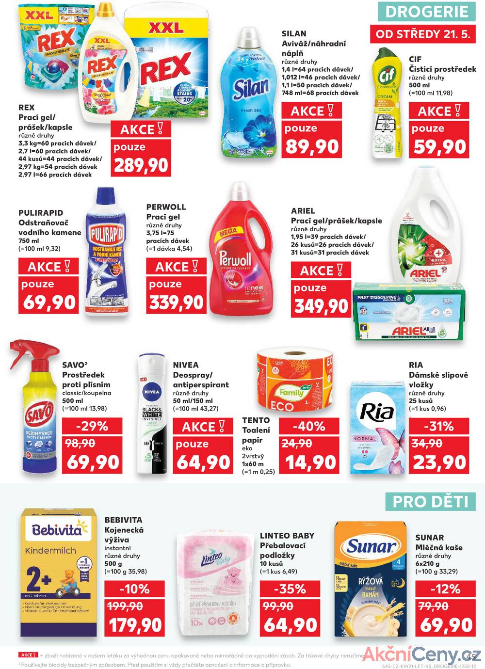 Leták Kaufland - Kaufland 21.5. - 27.5. - Kaufland - Slaný - strana 45