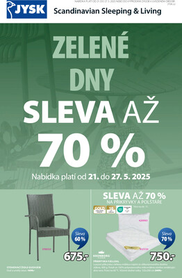 Letáky Jysk