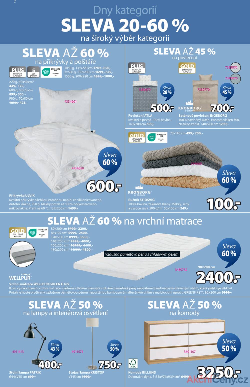 Leták Jysk - Jysk od 4.6. do 1.7.2025 - strana 2 Leták Jysk - Jysk od 4.6. do 1.7.2025 - strana 2