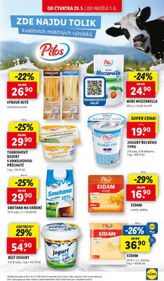 Lidl Čtvrtek od 26.5. do 1.6.2025