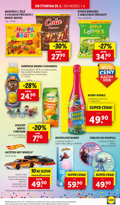 Lidl Čtvrtek od 26.5. do 1.6.2025
