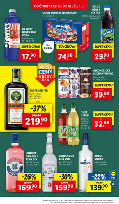 Lidl Čtvrtek od 26.5. do 1.6.2025